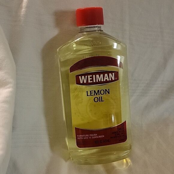 Weiman Lemon Oil, Furniture Wood Polish with UVX-15 Sunscreen 16 Oz SEALED - Picture 4 of 10